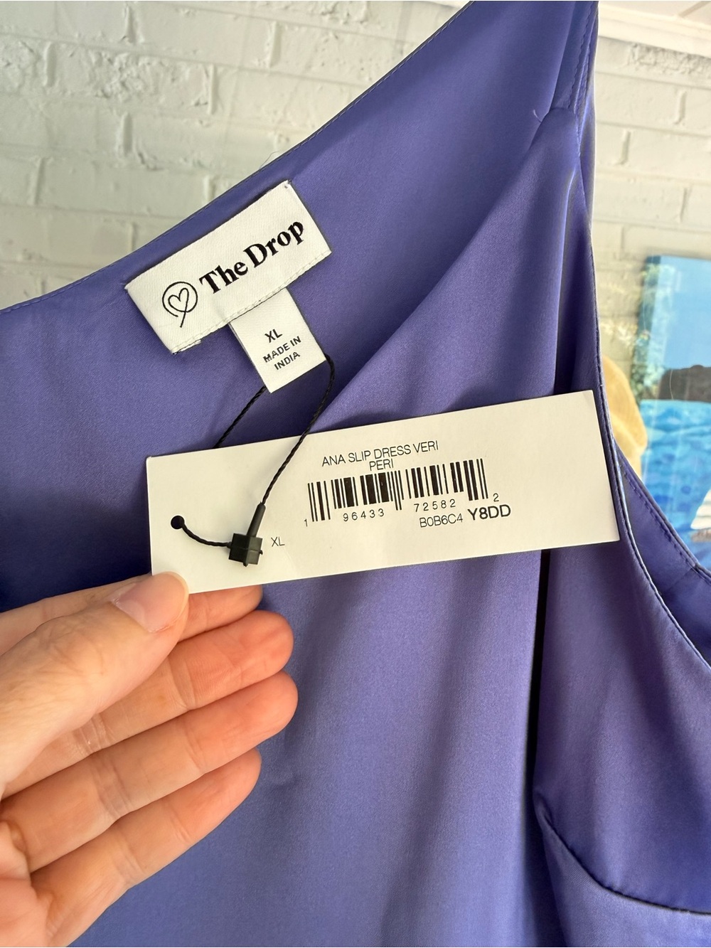 Slip Midi Dress in Lavender - Unbranded - Picture 2 of 3